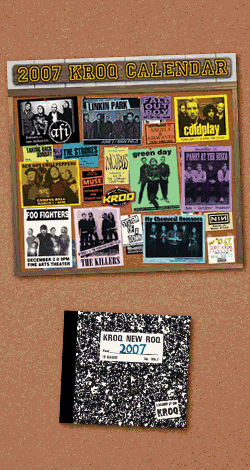 2007 KROQ Calendar & New Roq CD