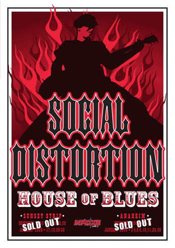 Social Distortion Poster